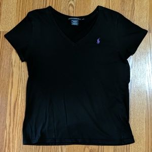 Simple v neck Ralph Lauren tee